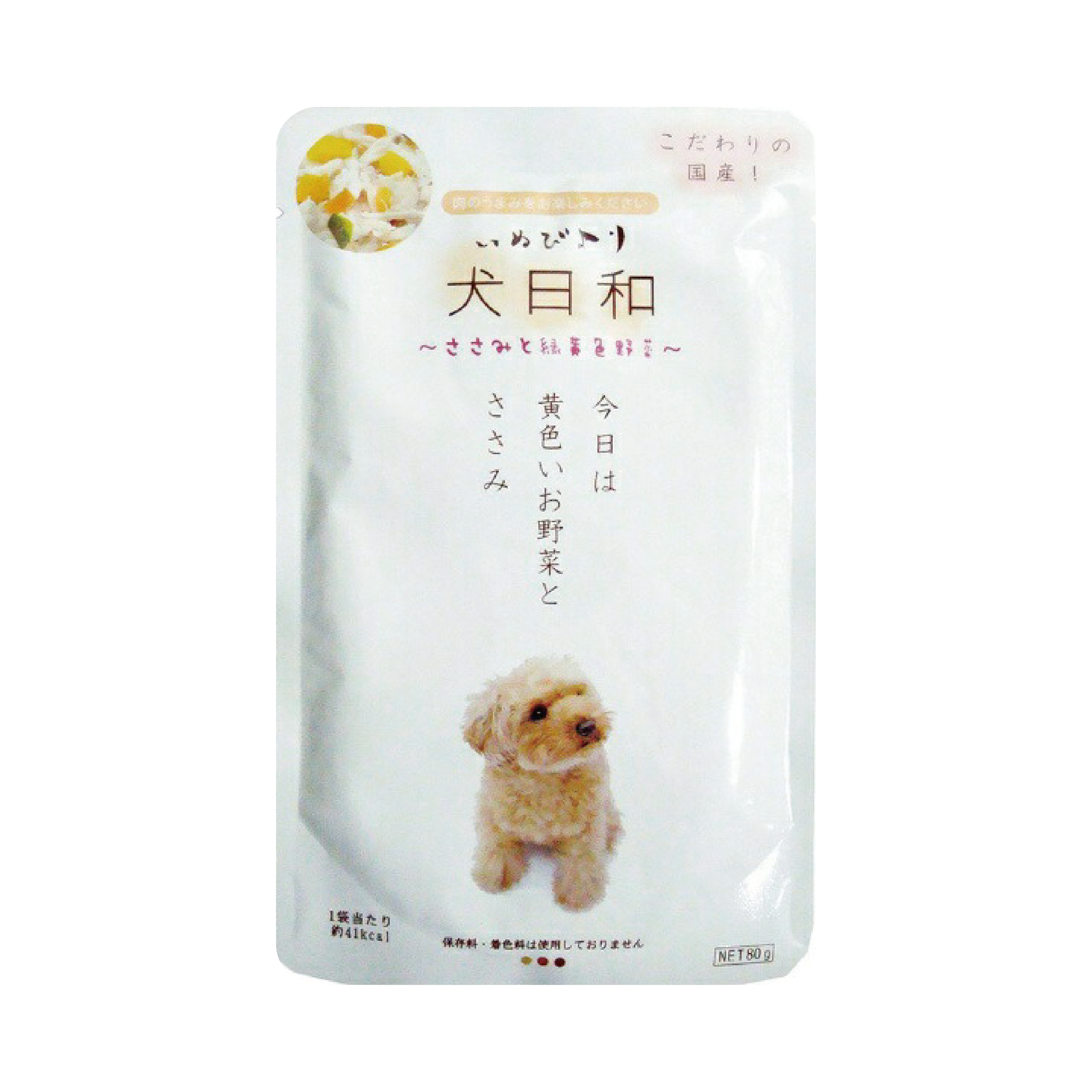犬日和 雞肉野菜鮮食包 80g (WN-3825)