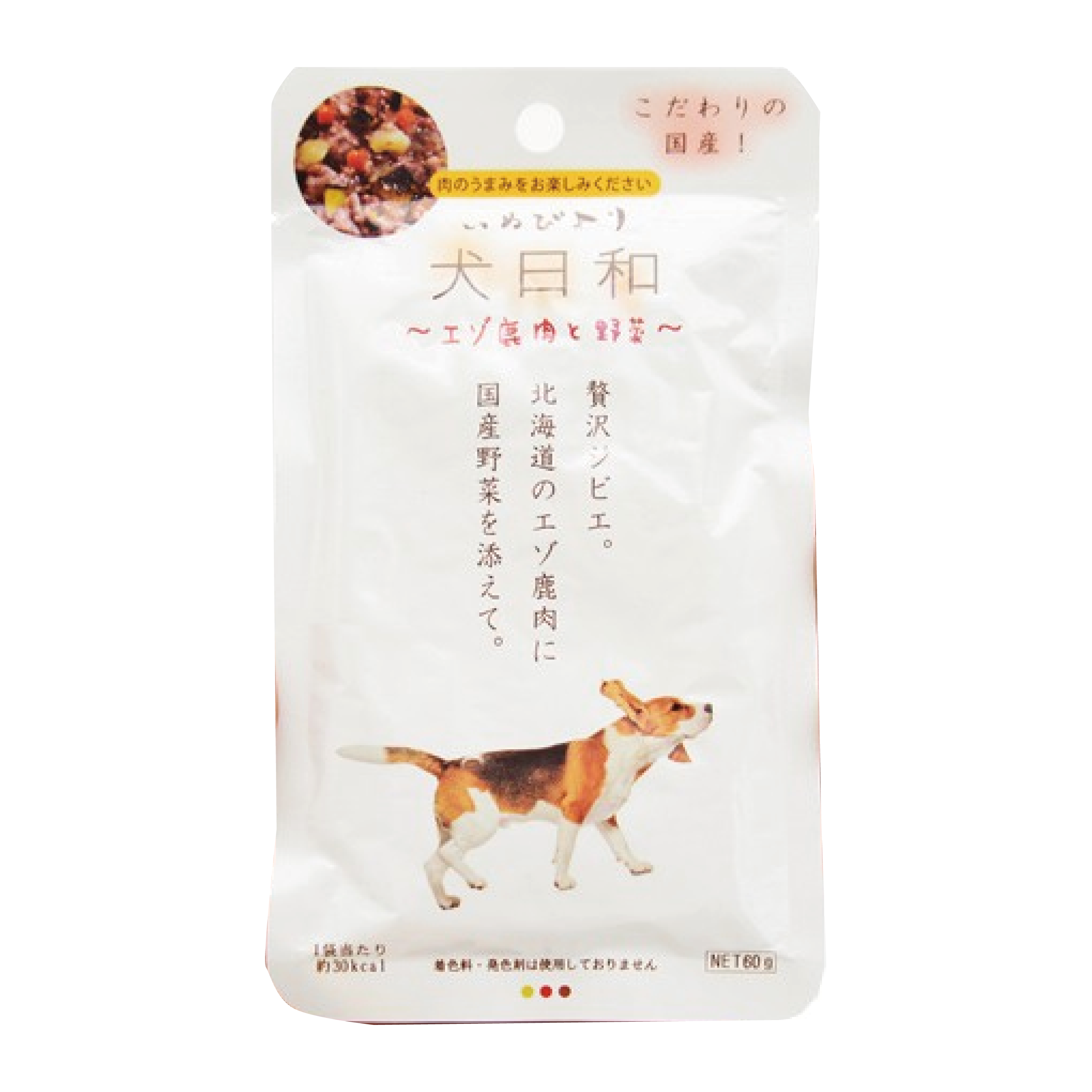 犬日和⎜廘肉野菜鮮食包 60g (WN-6918)