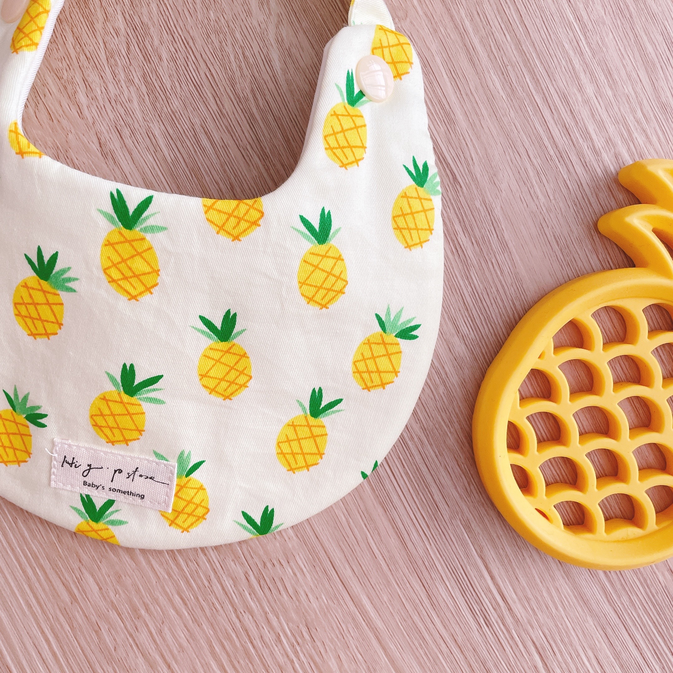 Hi Y.P store-手作圍兜-夏日鳳梨-改版