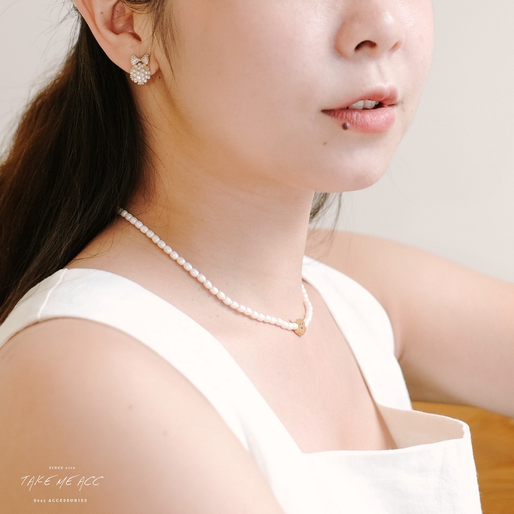 珍珠小雲朵｜純銀項鍊