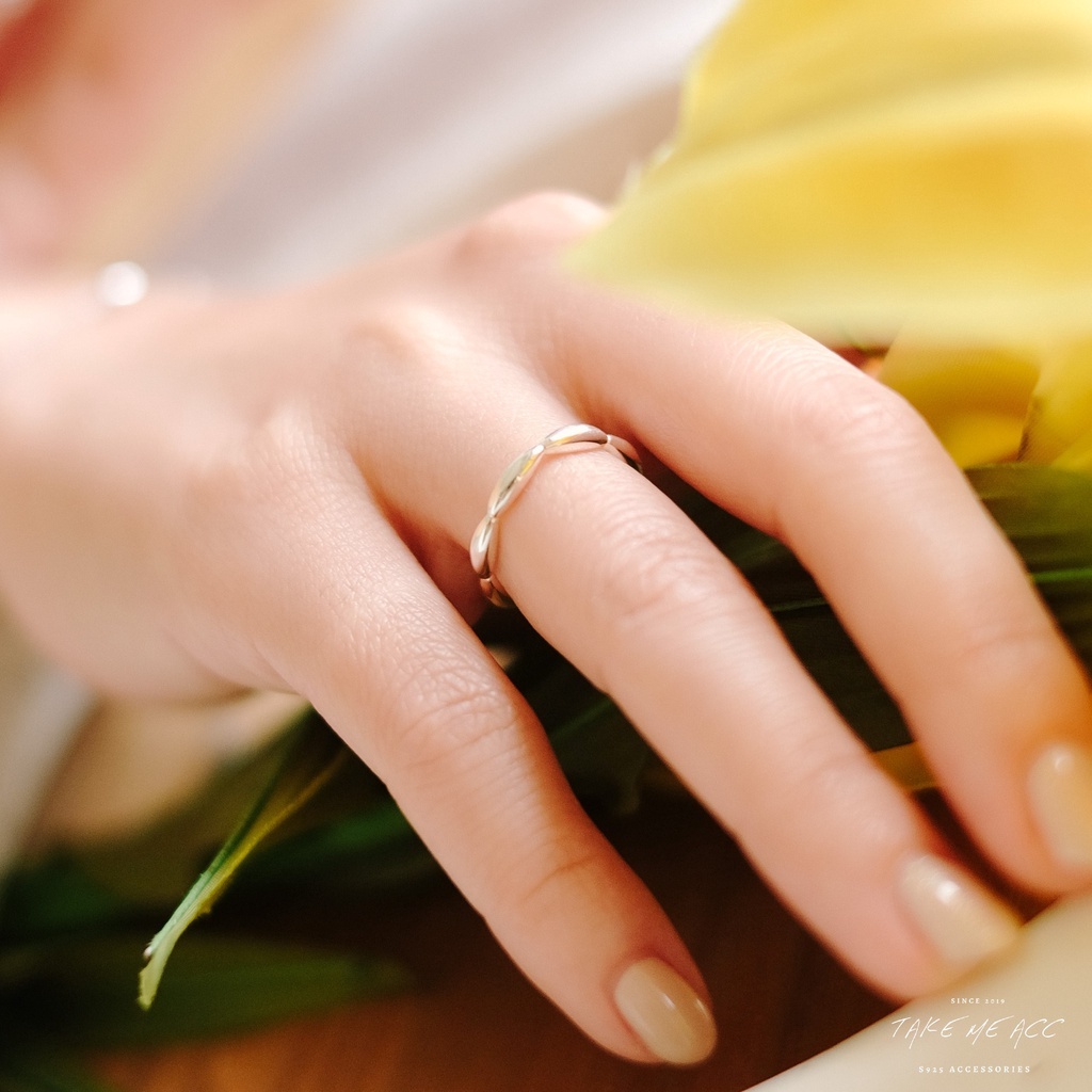 小米粒｜純銀戒指