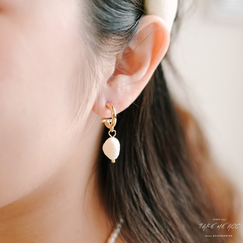 仲夏海岸｜純銀針耳環