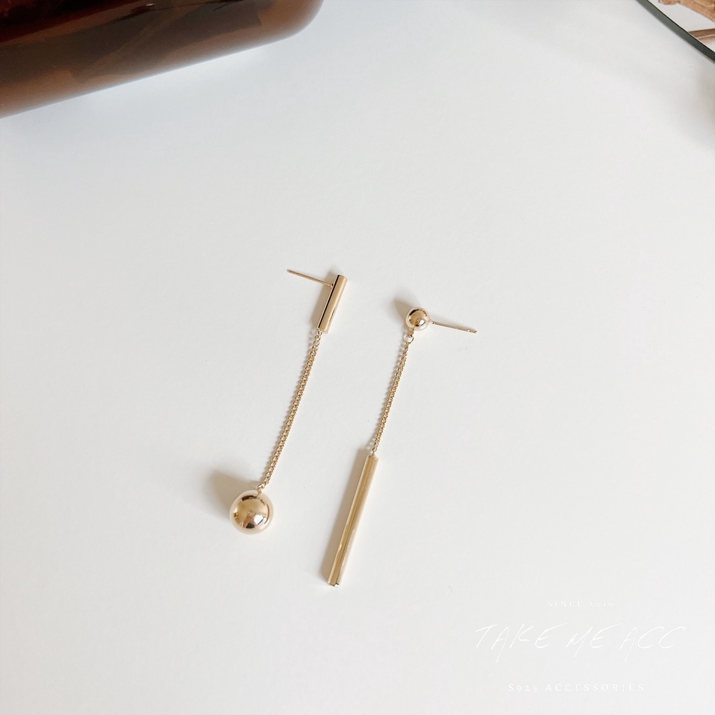 月夜鈴響｜純銀針耳環