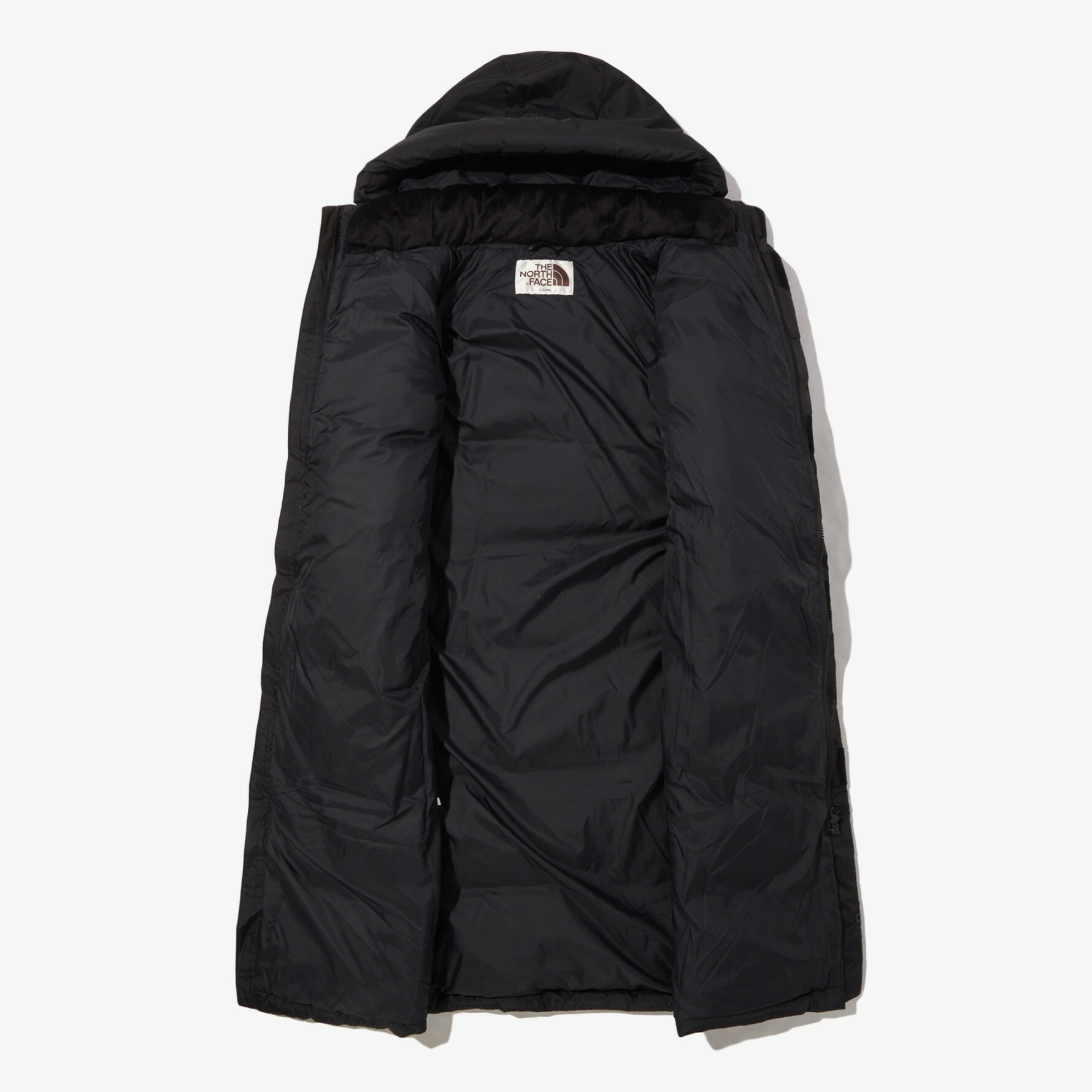 THE NORTH FACE 白標 GO FREE DOWN COAT 長版 羽絨外套 黑 NC1DN51J