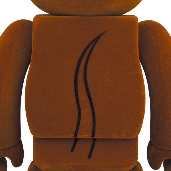 -(E14c)-BE@RBRICK TOM & JERRY JERRY 400%+100% FLOCKY VER. 傑利鼠 植絨版