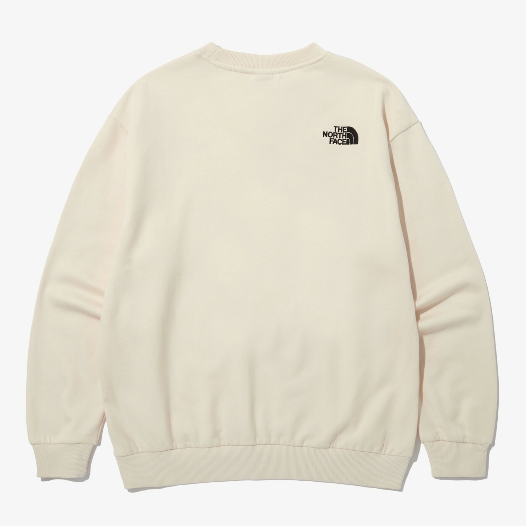 THE NORTH FACE COTTON BASIC EX 長袖 衛衣 大學T 奶油白 NM5MN91B