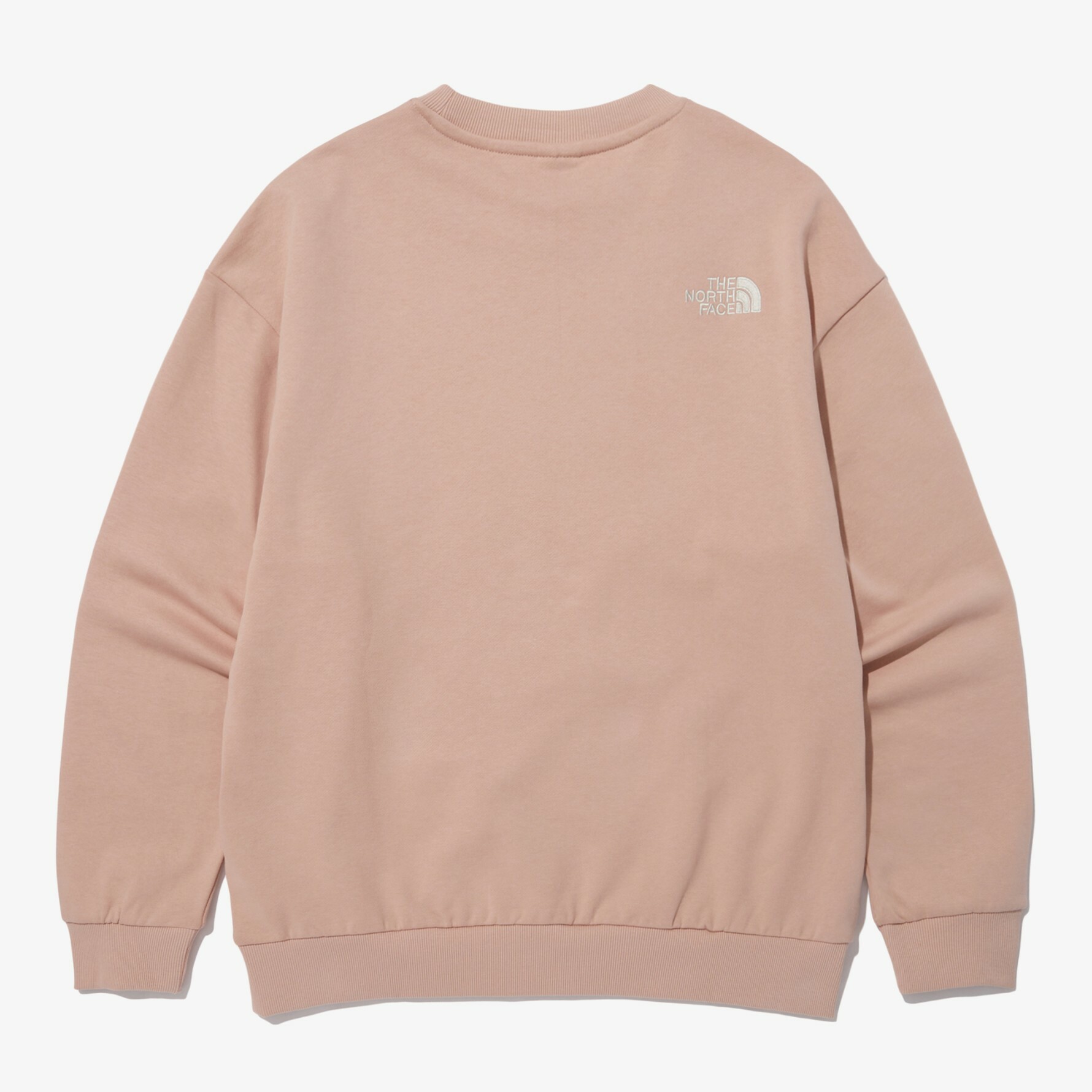 THE NORTH FACE COTTON BASIC EX 長袖 衛衣 大學T 粉 NM5MN91E