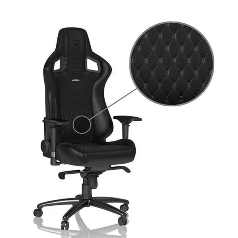 米特3C數位–Noblechairs 皇家EPIC系列電競賽車椅/真皮經典款/黑