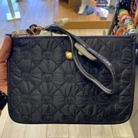 [S] MOSCHINO MULTI BEAR FACE CLUTCH BAG,BLACK, 657536287049 (SM228)