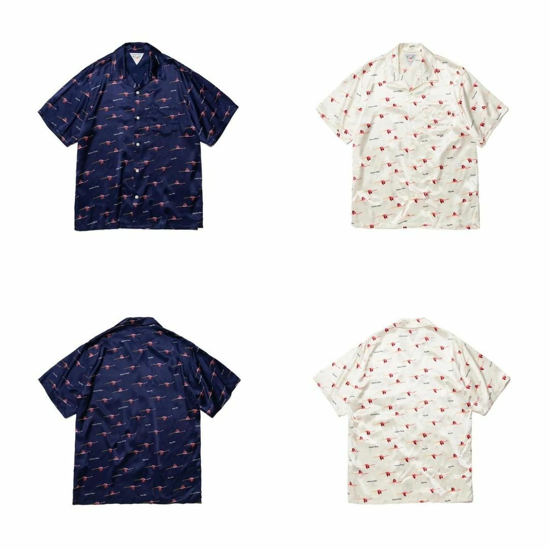 2022AW HUMAN MADE ALOHA SHIRT 紅鶴 短袖 襯衫 夏威夷 現貨