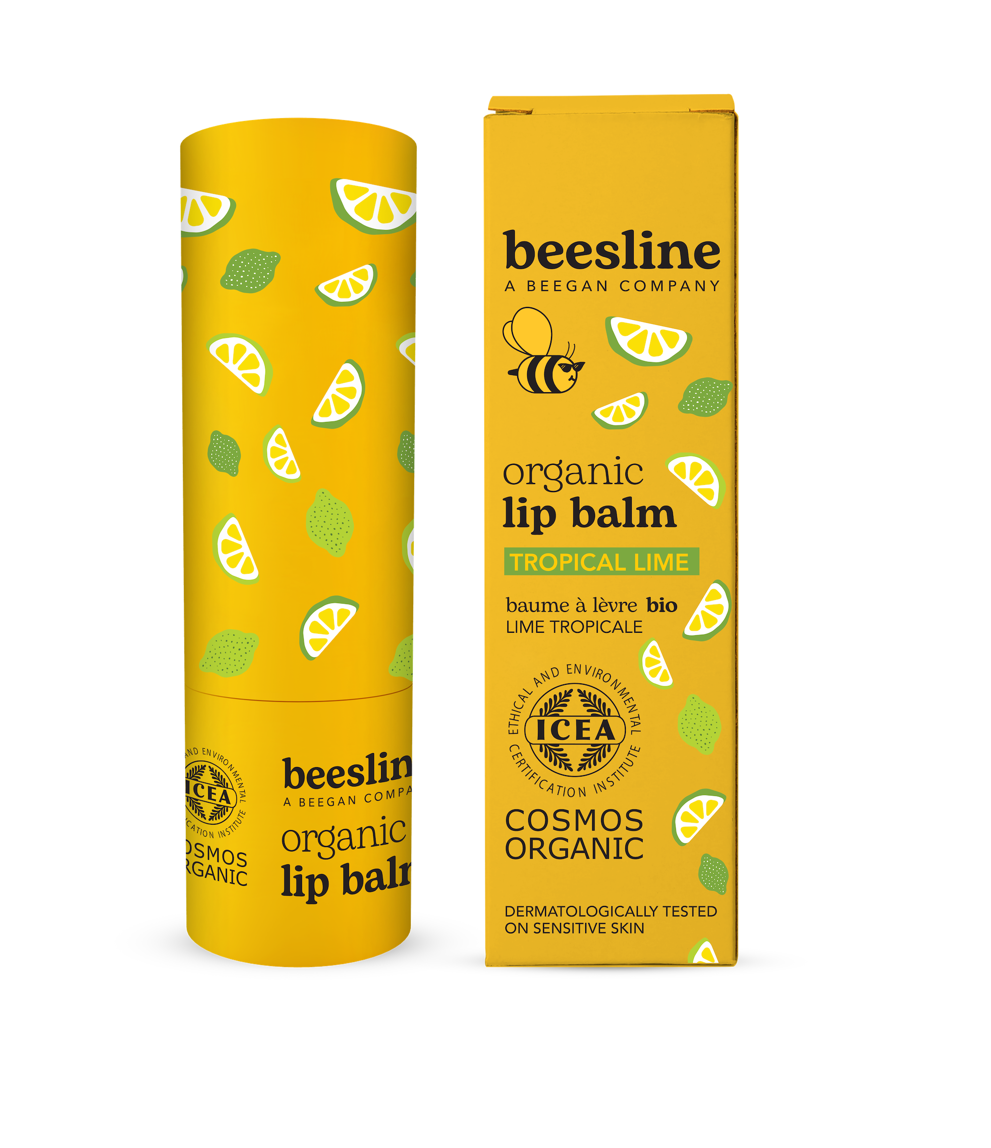 BEESLINE Organic Lip Balm Tropical (4.5g)