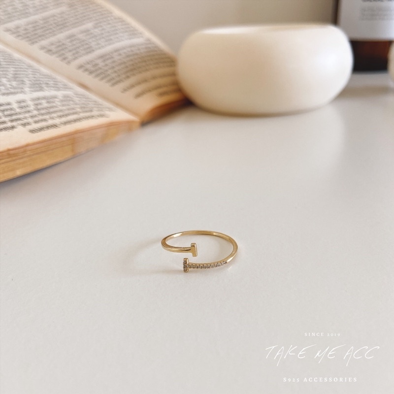 Double T｜Take Me 純銀戒指