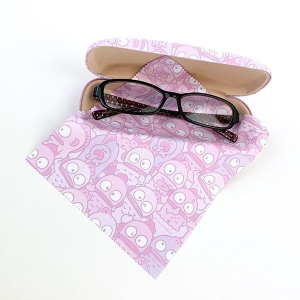 日本直送 Sanrio 正版授權 季節限定 粉色水怪系列 眼鏡盒 眼鏡必備