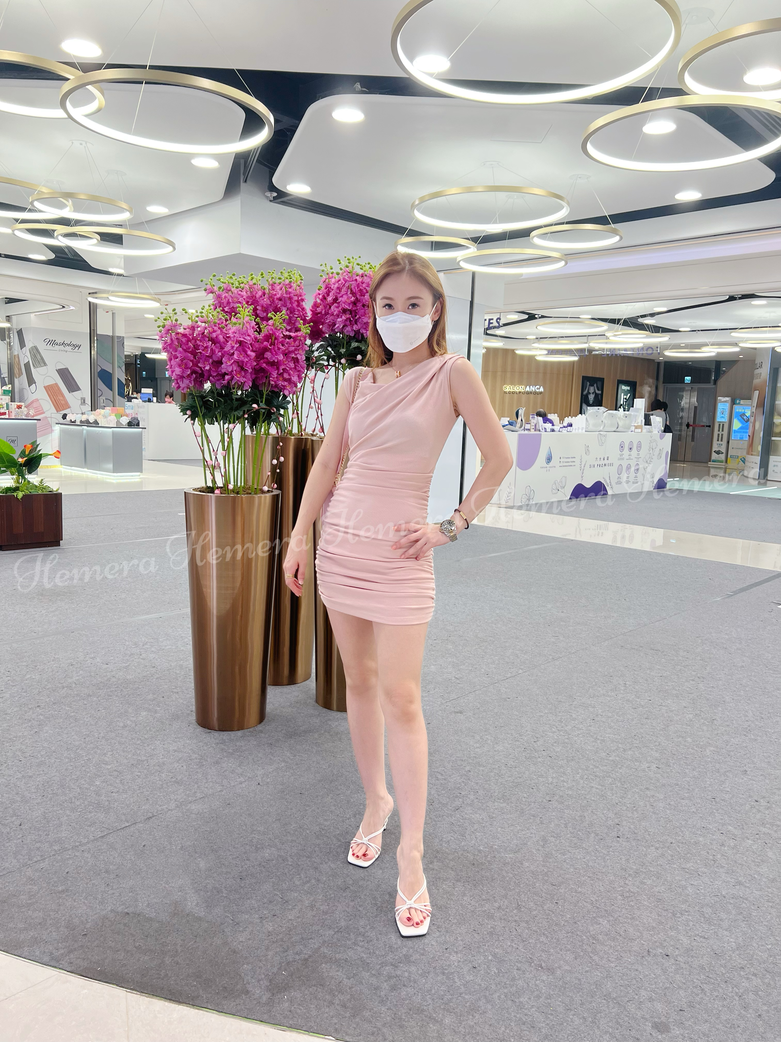 Flexible Two-Way Wearing Skirt DR22S08016