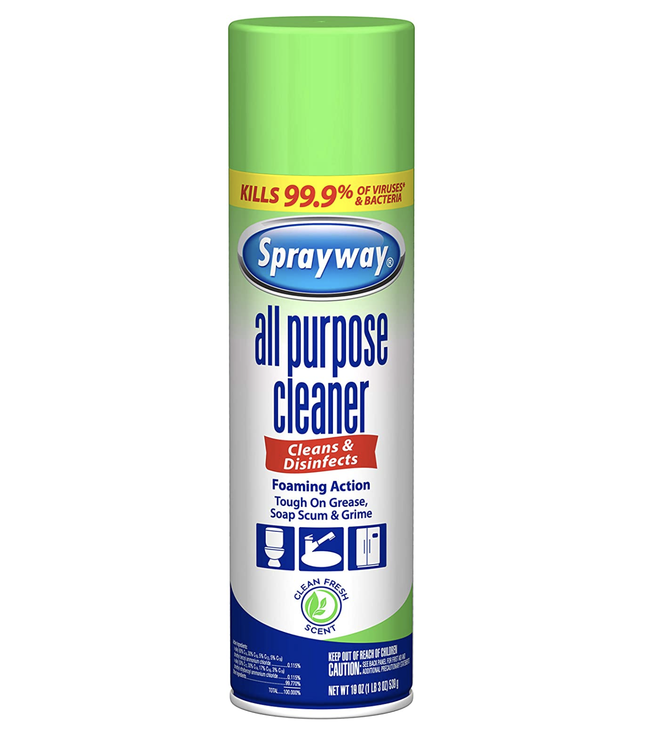 【現貨】Sprayway AllPurpose Disinfectant Cleaner, 19 oz. c