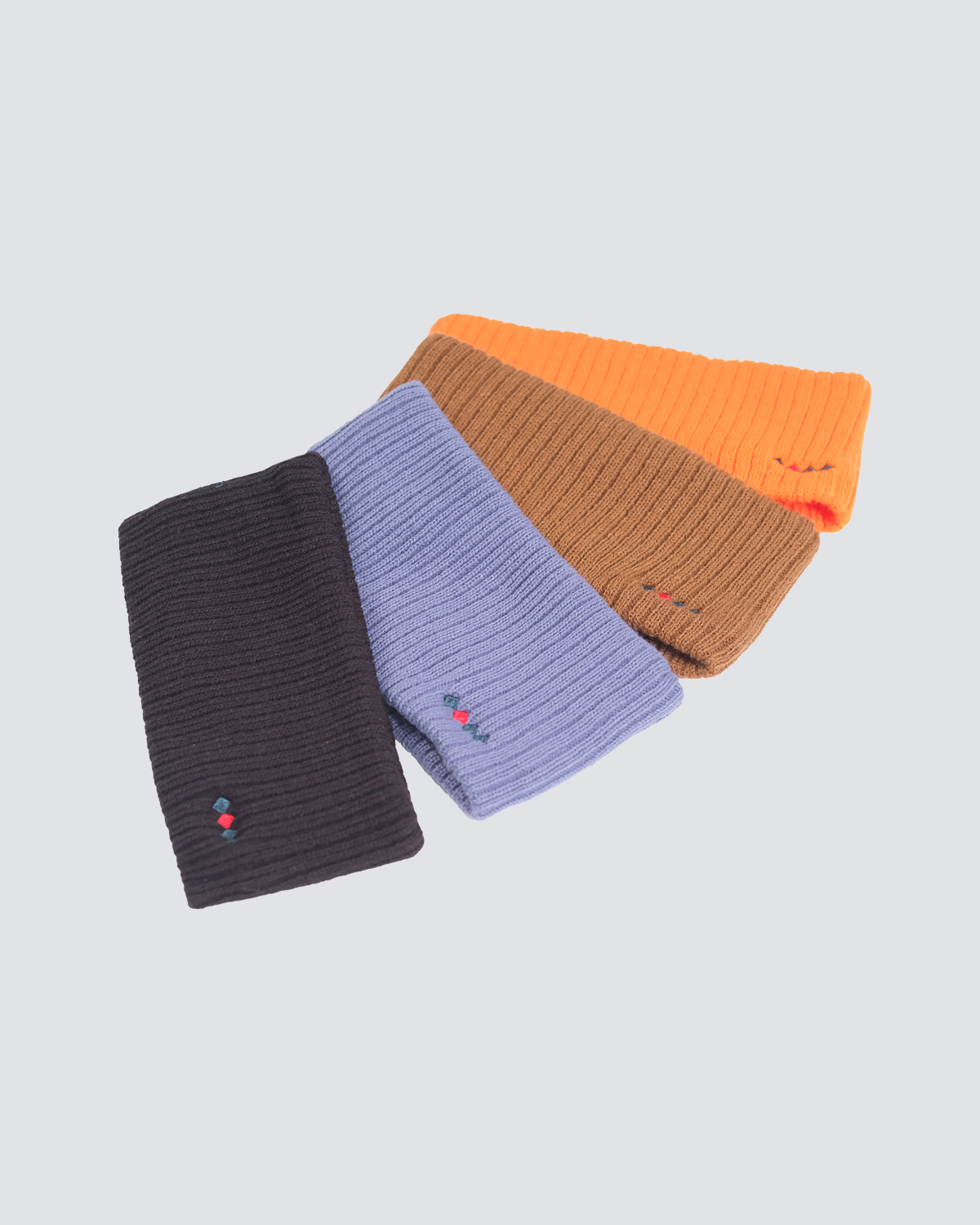 【FUMBLE】Light Knitted Headband｜Orange / Brown / Black / Light Blue｜Hong Kong Original Design
