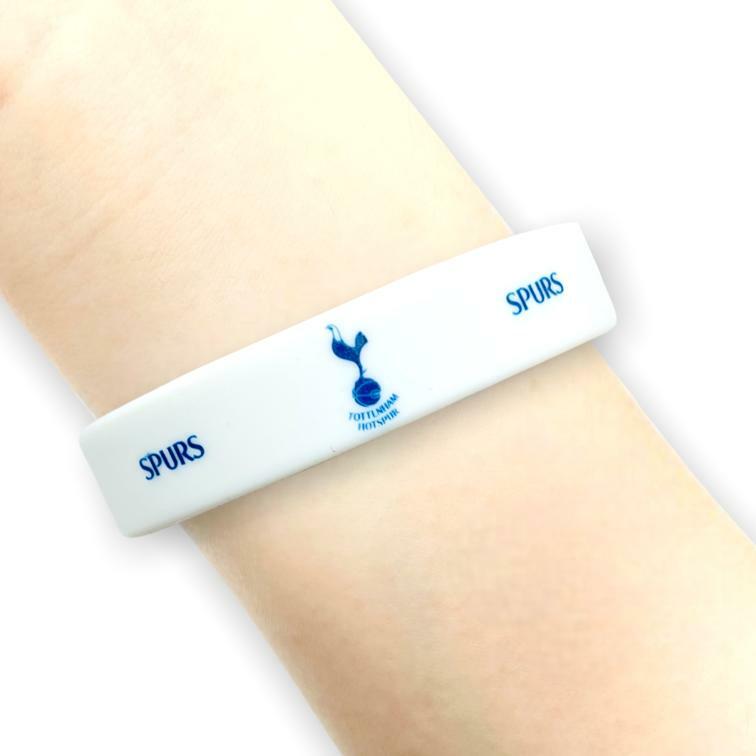 熱刺白色會徽手帶