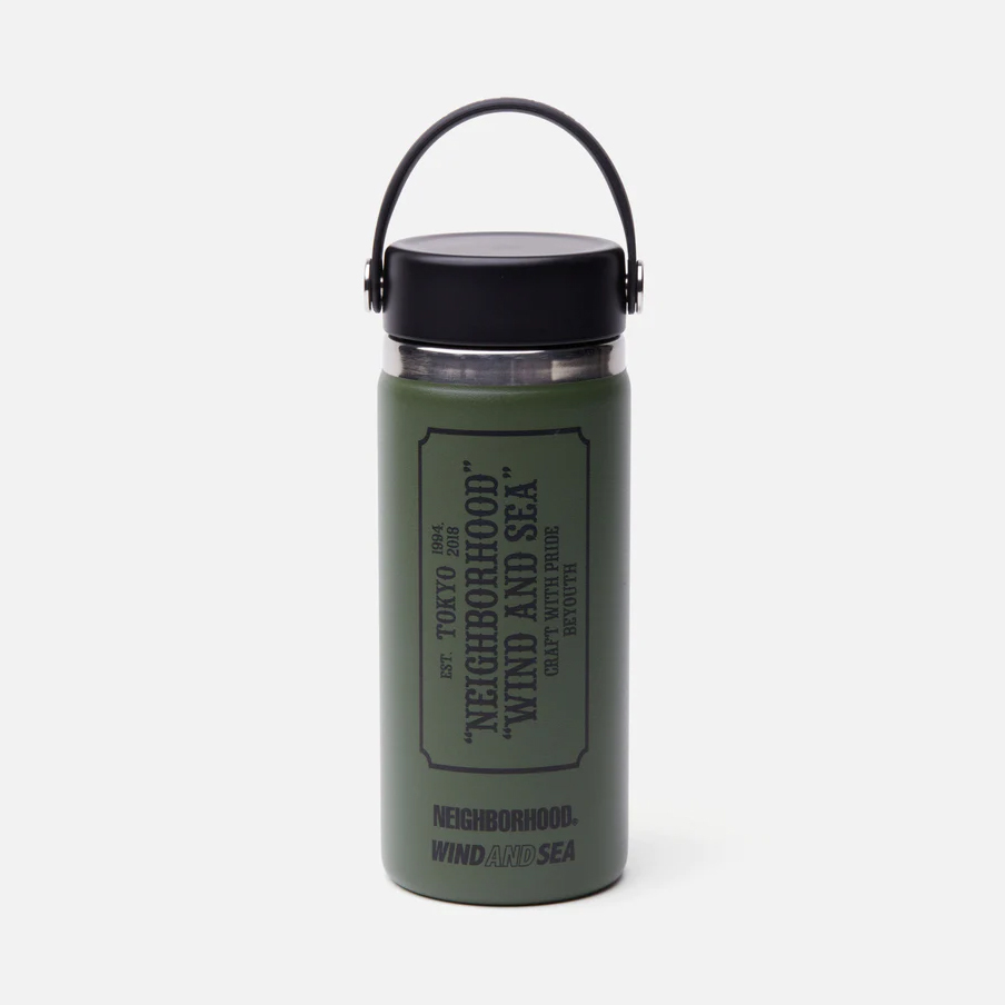 -(C018)-NEIGHBORHOOD NHWDS / SS-DRINK BOTTLE HYDEO FLASK 16OZ 473ML 不鏽鋼 飲料瓶 水壺-221FRWFN-AC01S