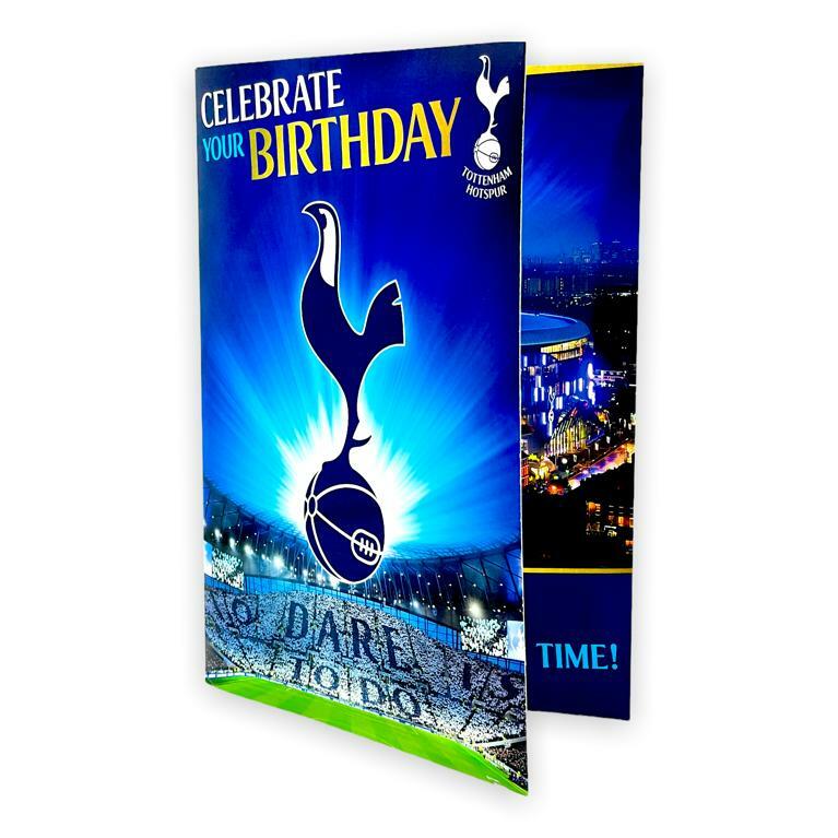 熱刺會歌音樂生日卡