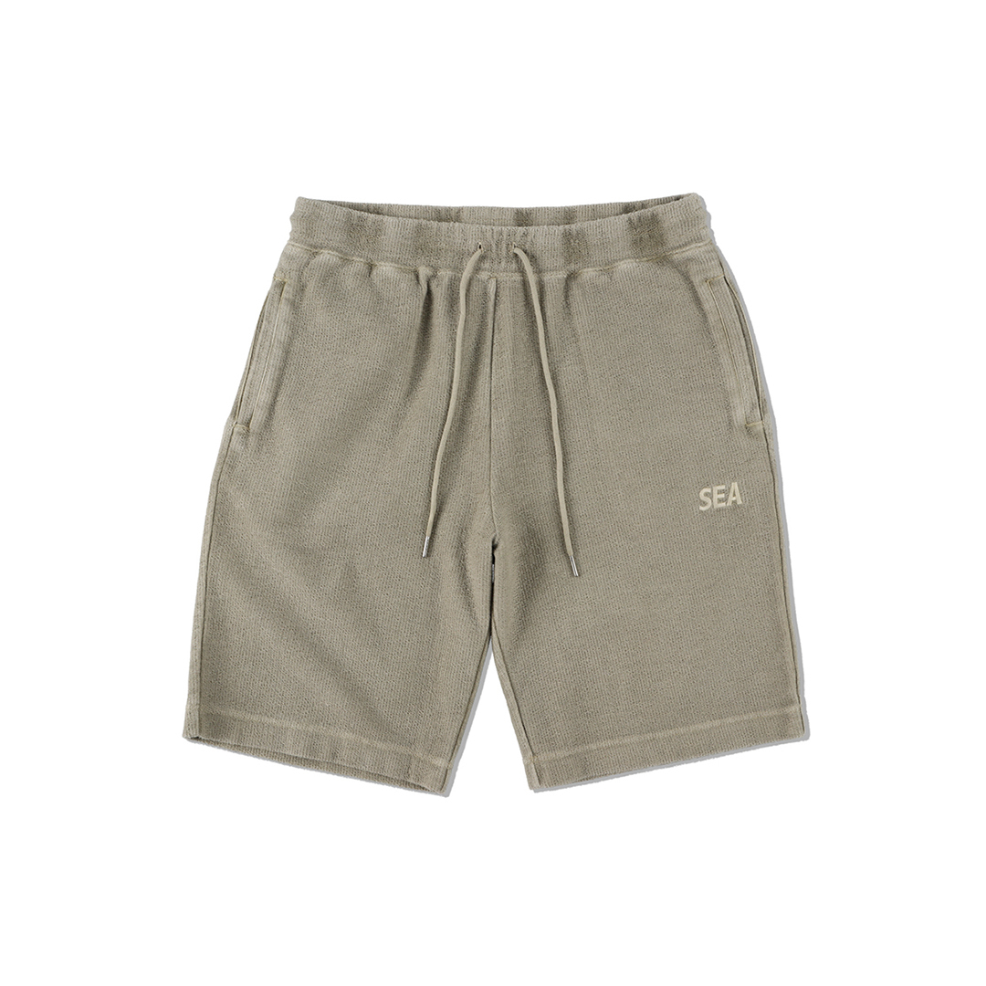 WIND AND SEA 22SS PIGMENT-DYE PILE SHORTS