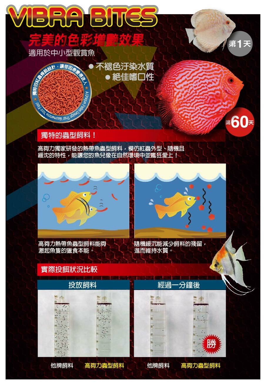 Hikari 高夠力 Vibra Bites 熱帶魚蟲型飼料 Baby顆粒 37g