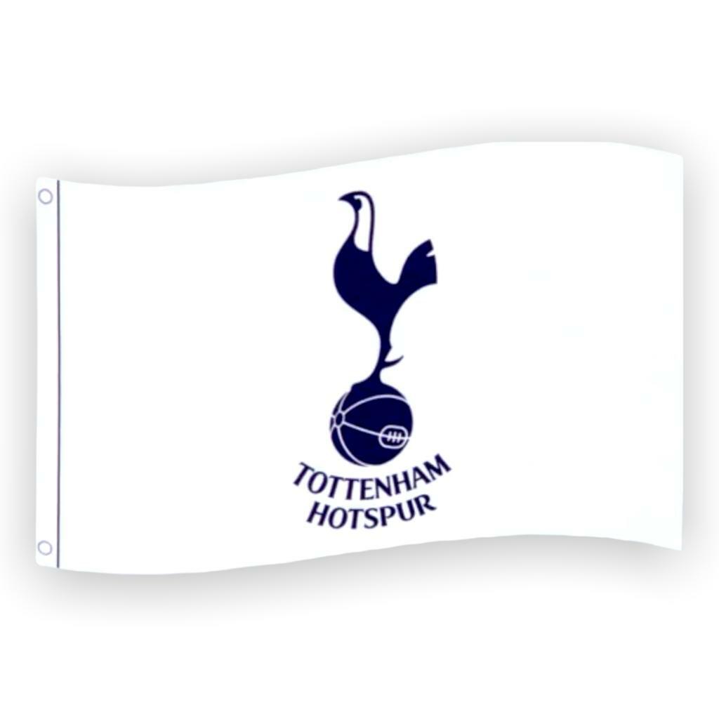 熱刺白色會徽大旗