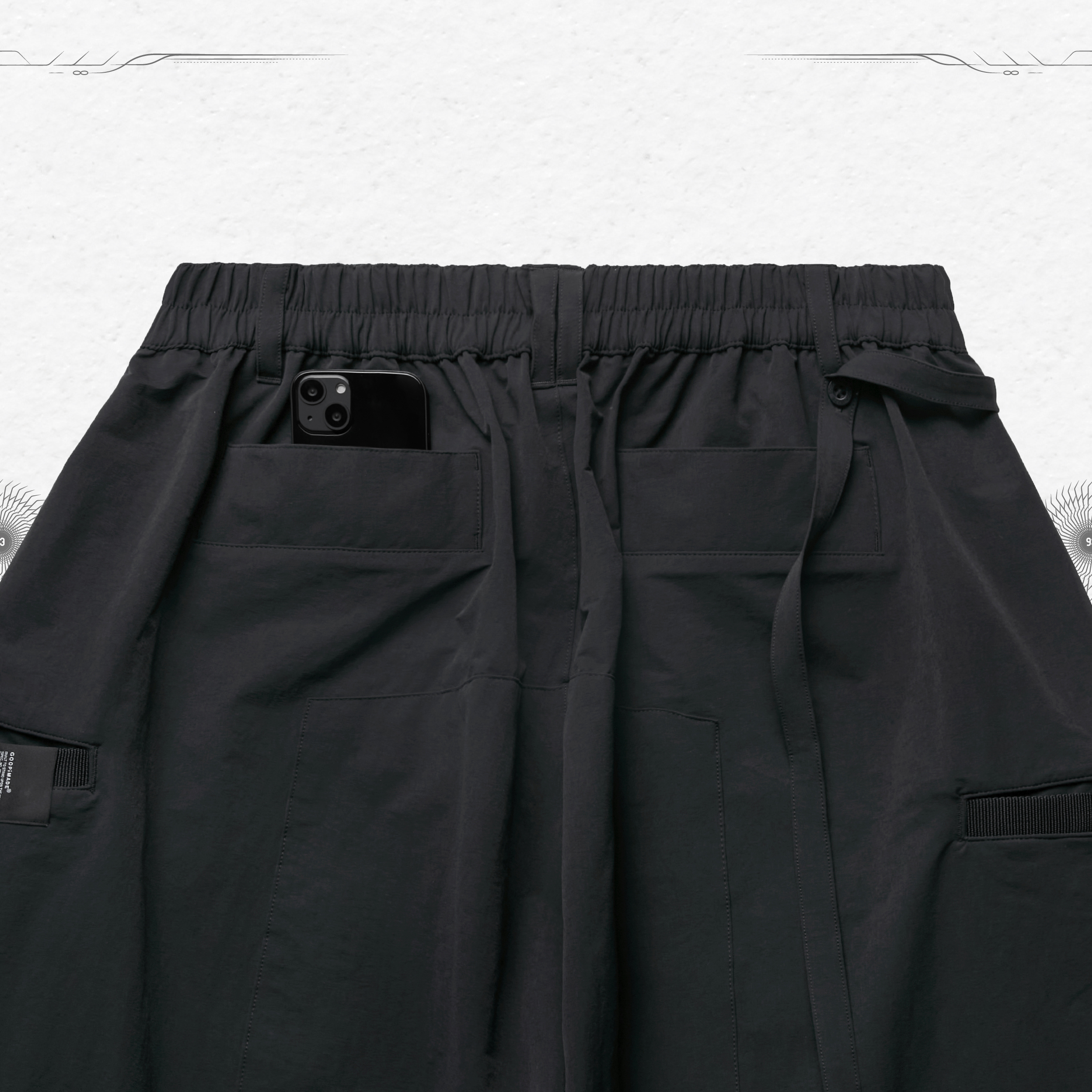 パンツ goopimade Soft Box Basic Pants BATHYAL BR-03” Soft Box Basic Pants - Bathyal