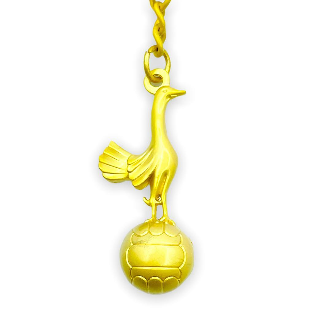 熱刺金雄雞鎖匙扣