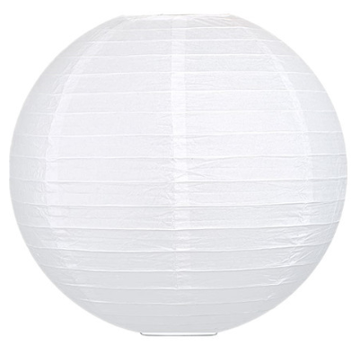 6寸可DIY涂鸦纸灯笼（白色 一套5个）