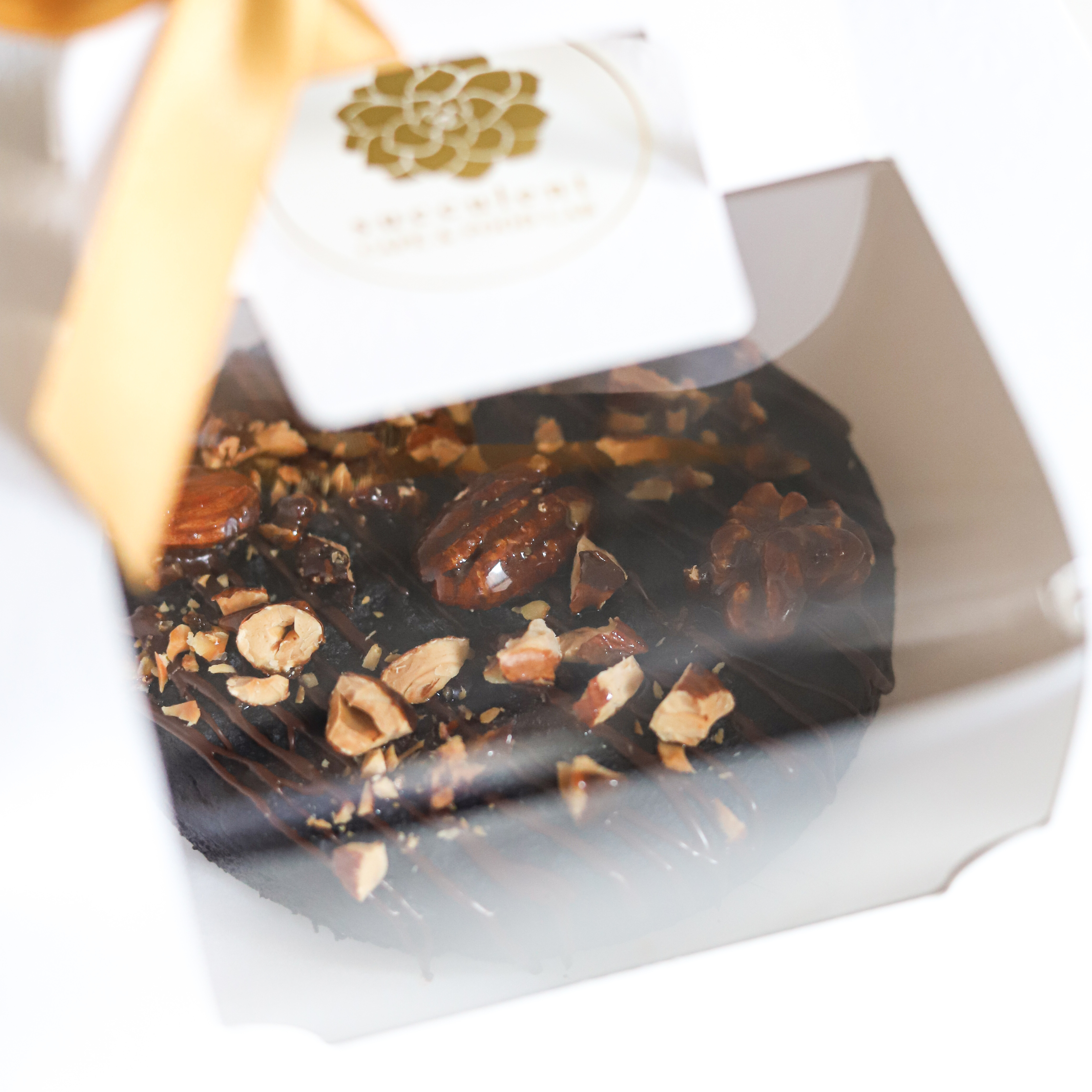 無麵粉純素堅果布朗尼