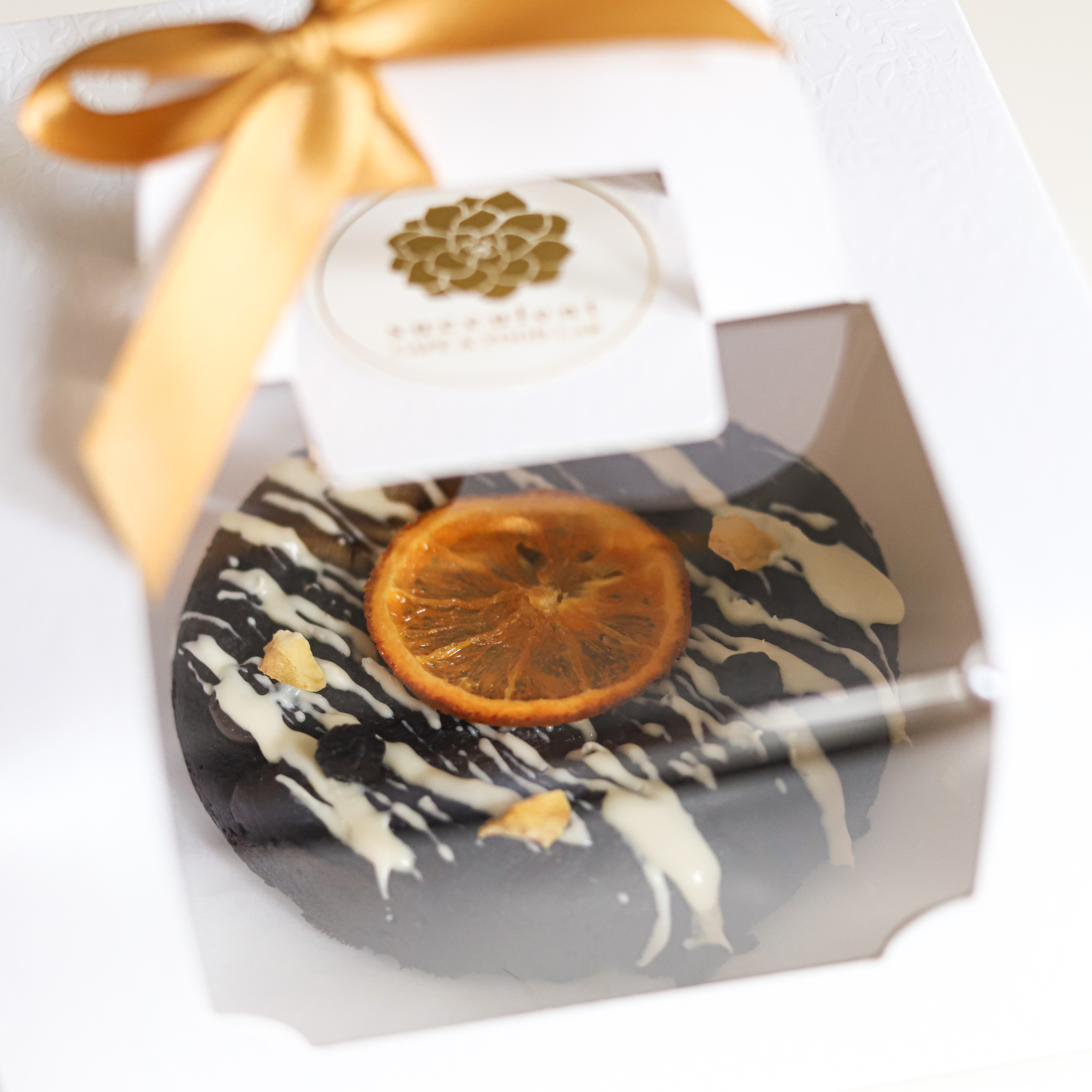 香橙果香布朗尼