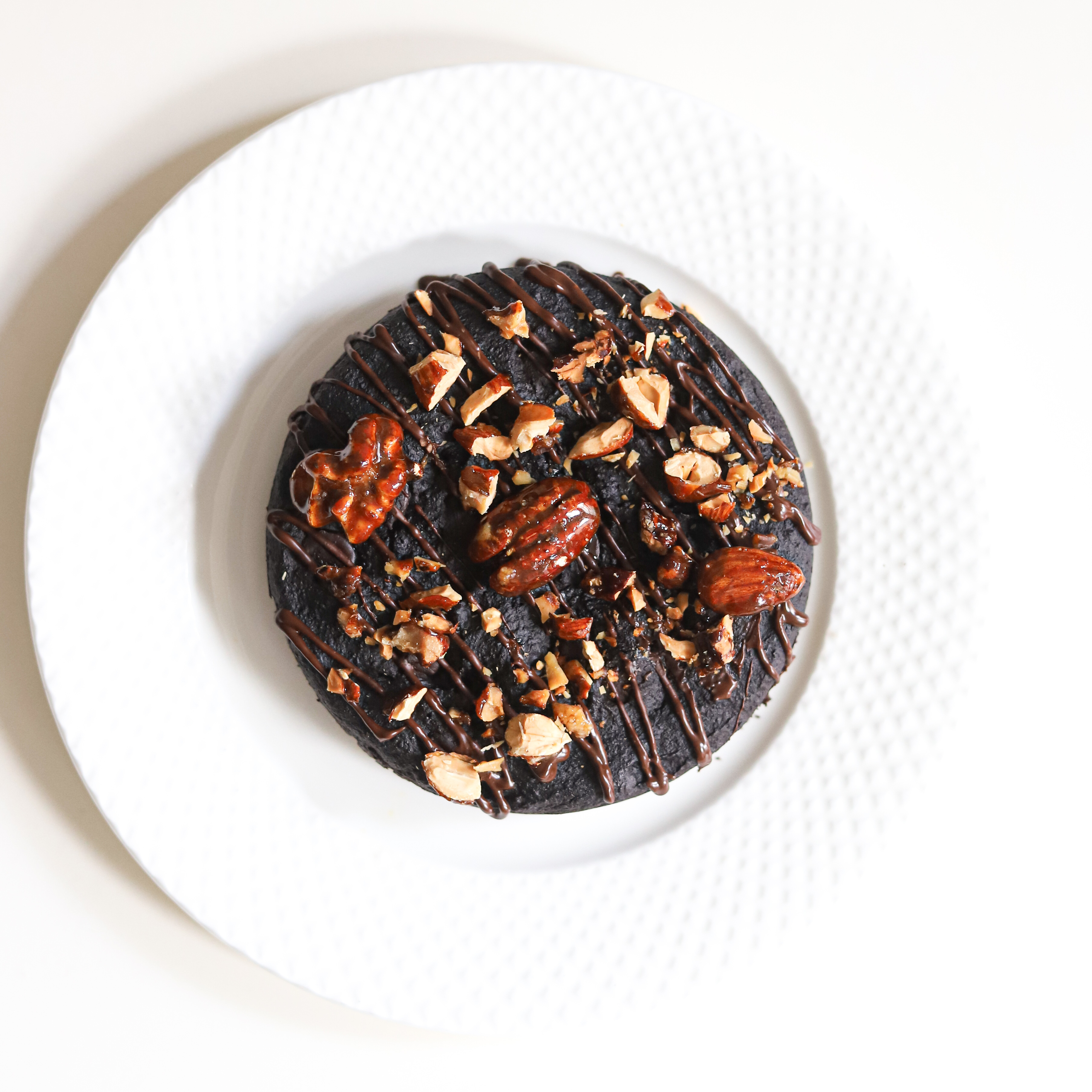 無麵粉純素堅果布朗尼