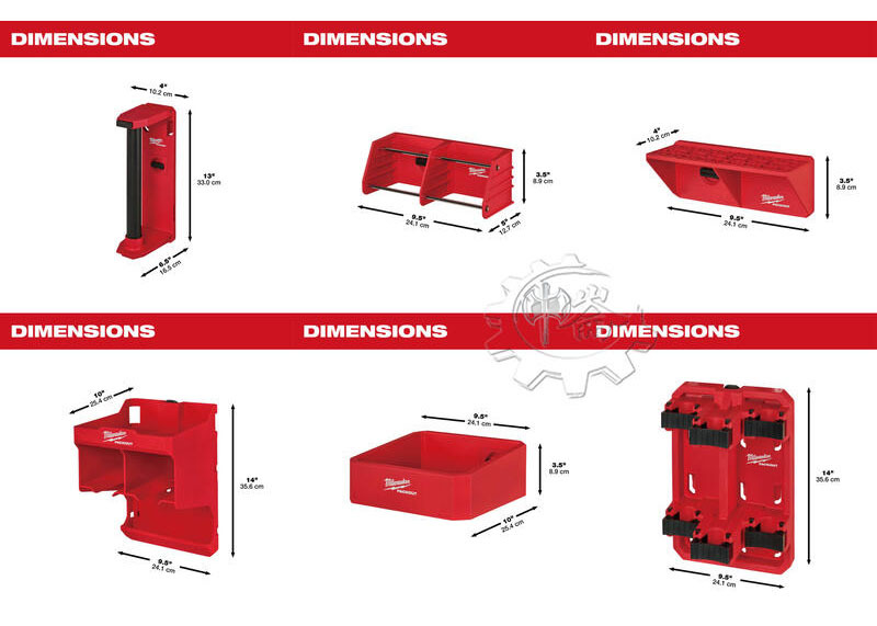 ＊中崙五金【附發票】美沃奇 配套收納架系列 48-22-8337/8340/8341/8343/8347/8349
