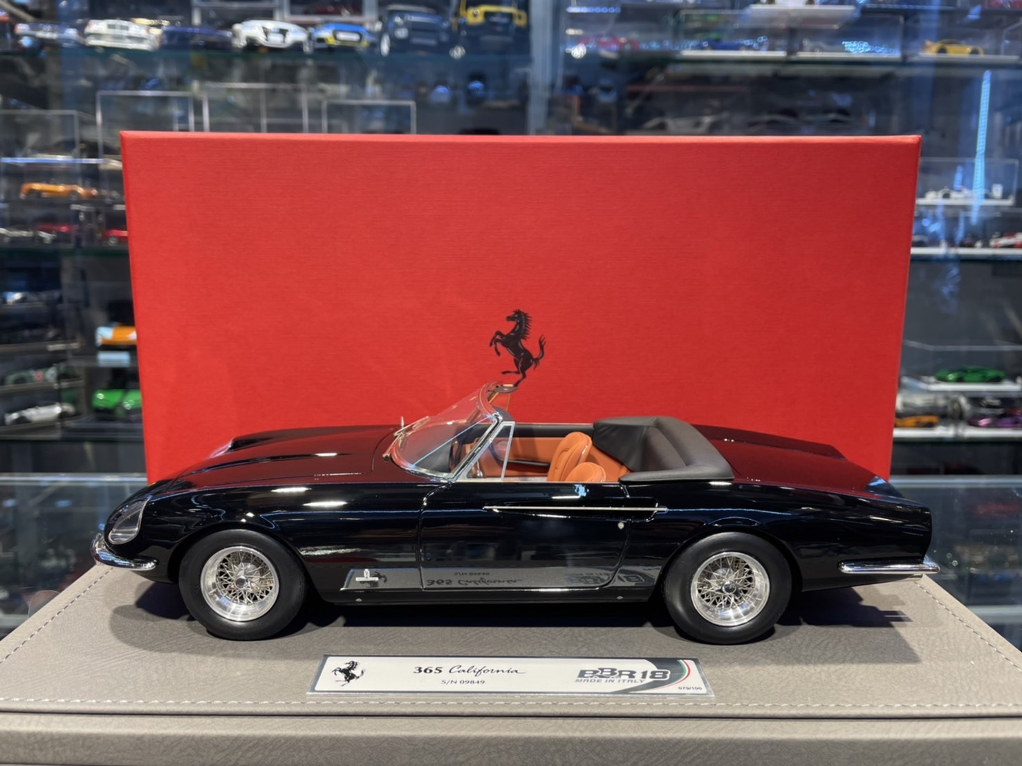BBR BBR1814B Ferrari 365 California S N 09849 1992 1/18