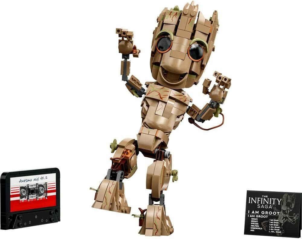 I am Groot Marvel Buildings Set Fit Lego NO BOX NA2014