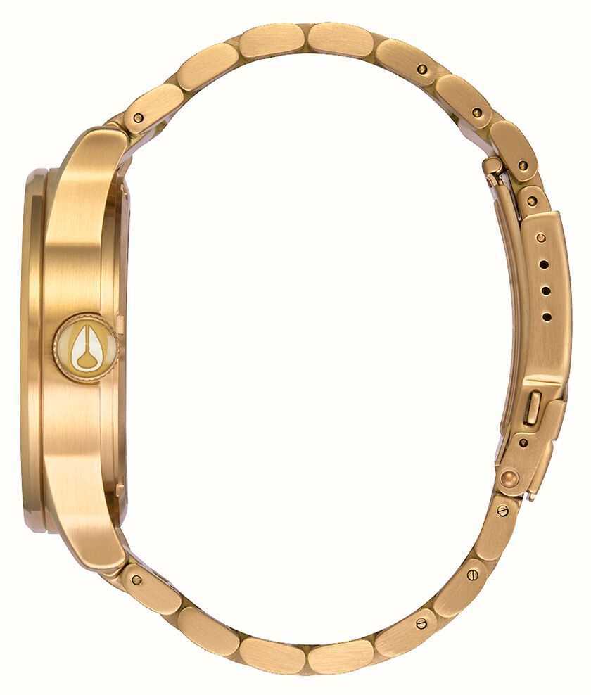 萬年鐘錶 - NIXON 尼克森  SENTRY SS  金色白面盤衝浪錶  A356-508  錶徑42MM