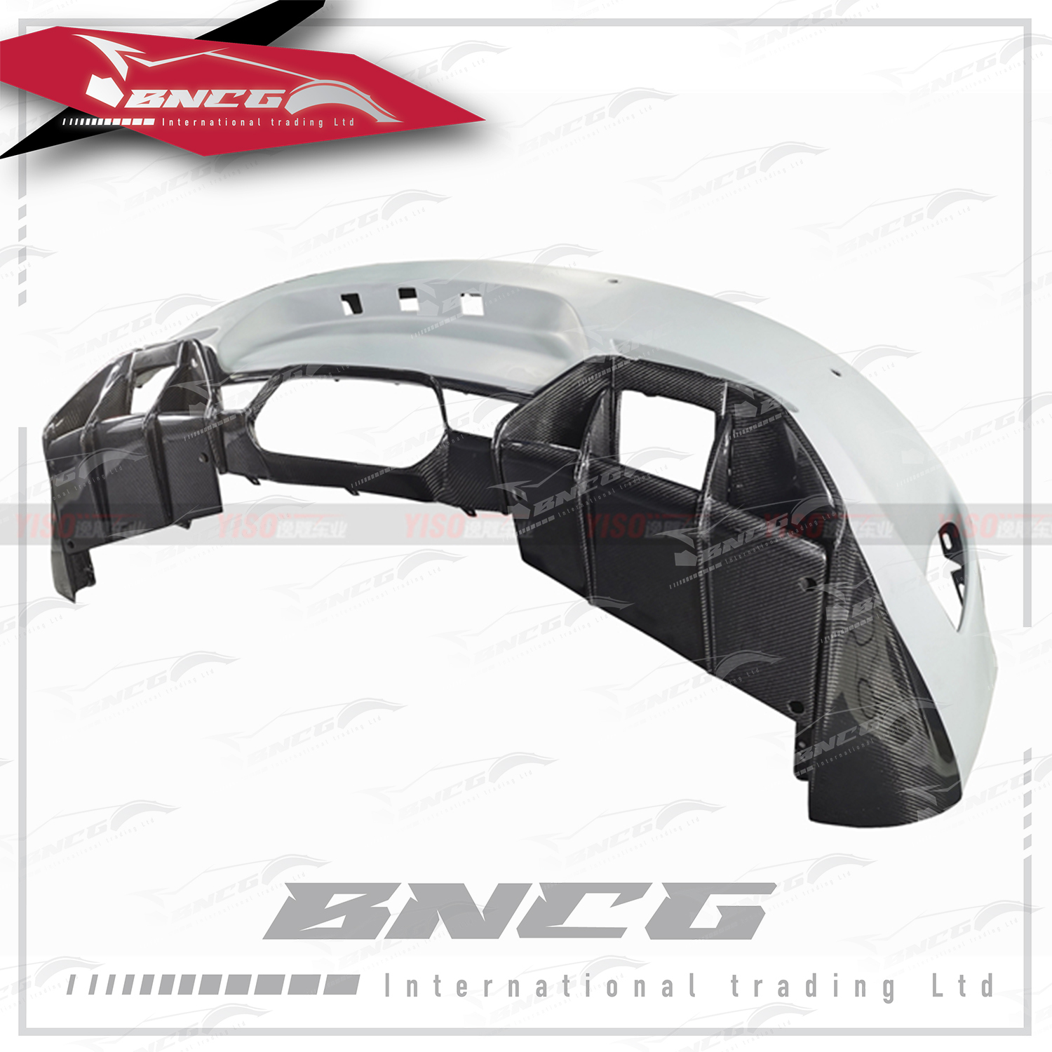 賓士 Benz AMG GT GTS 改裝 碳纖維 外觀件 空力套件 GTR款 後保桿 後下巴 後導流