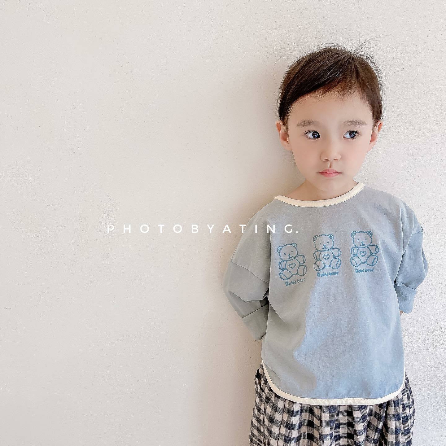 熊熊Family長袖上衣