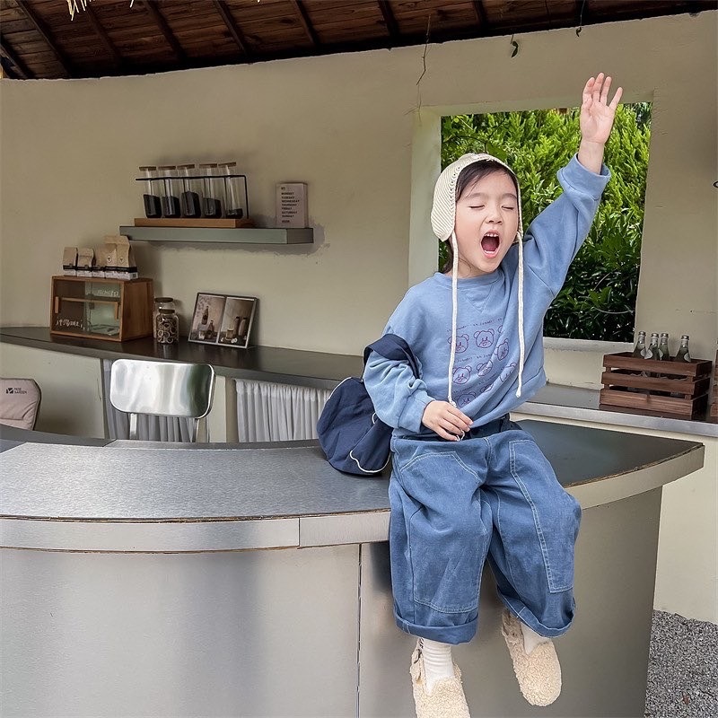 9宮格熊熊長袖上衣