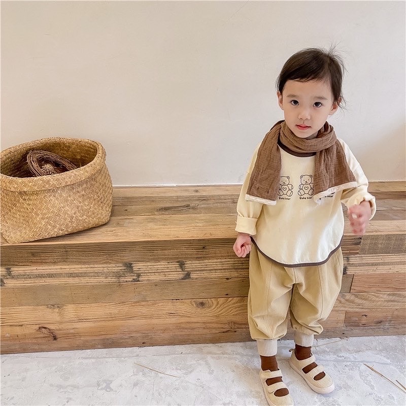 熊熊Family長袖上衣