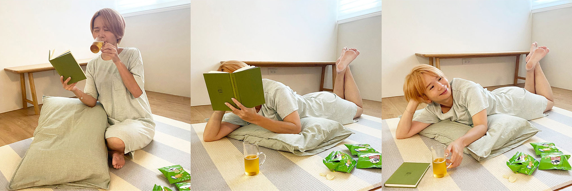 溫寧居家洋裝-晴空