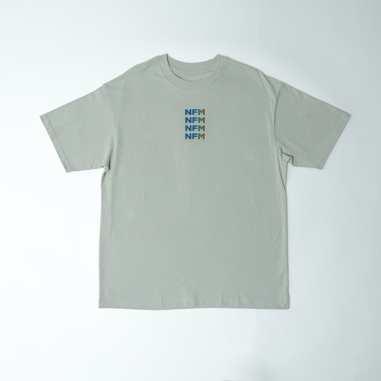 Reflective Logo Print Tee (Sage)