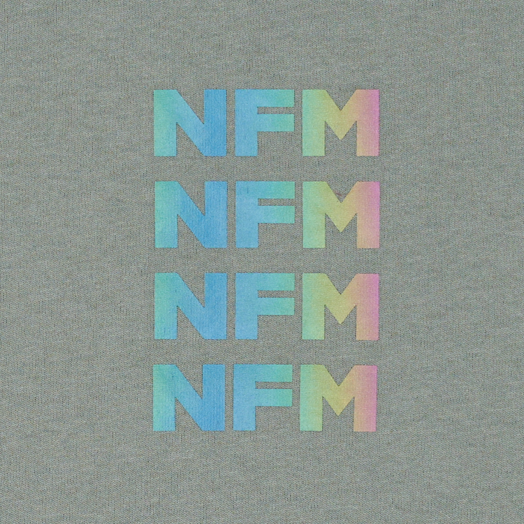 Reflective Logo Print Tee (Sage)