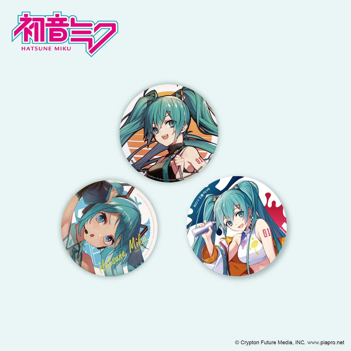 初音未來 2022-胸章-未來style 2022(三款)