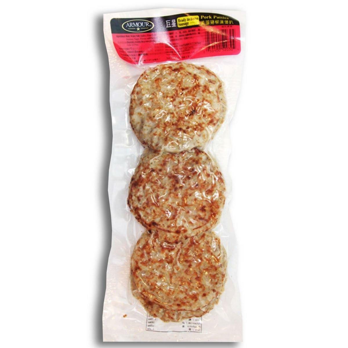 美國巨星豬柳漢堡扒 (6片) 170g