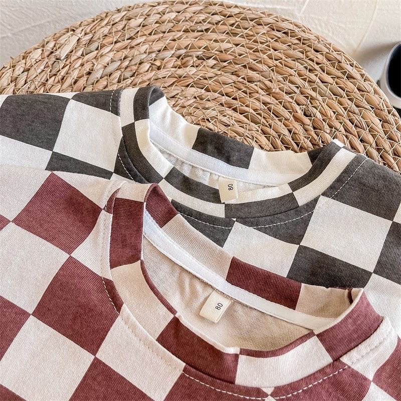 棋盤格街頭風上衣