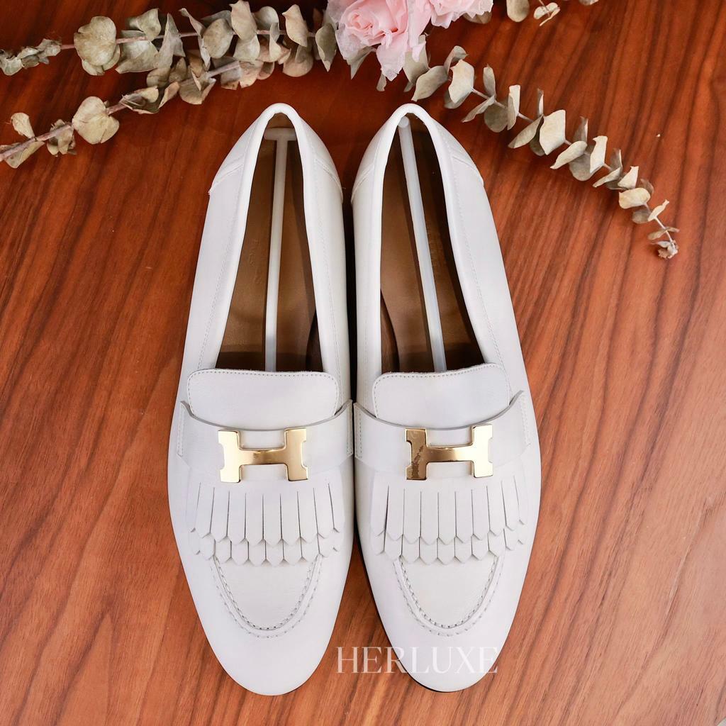 Royal loafer 01 blanc CP (  (可預訂鞋碼)