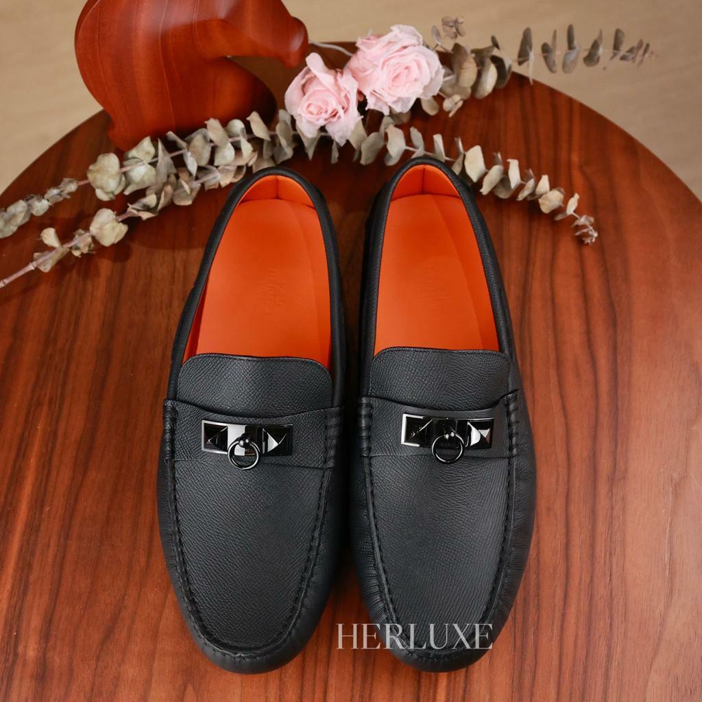 Mocassin homme irving veau epsom 89 noir  (可預訂鞋碼)
