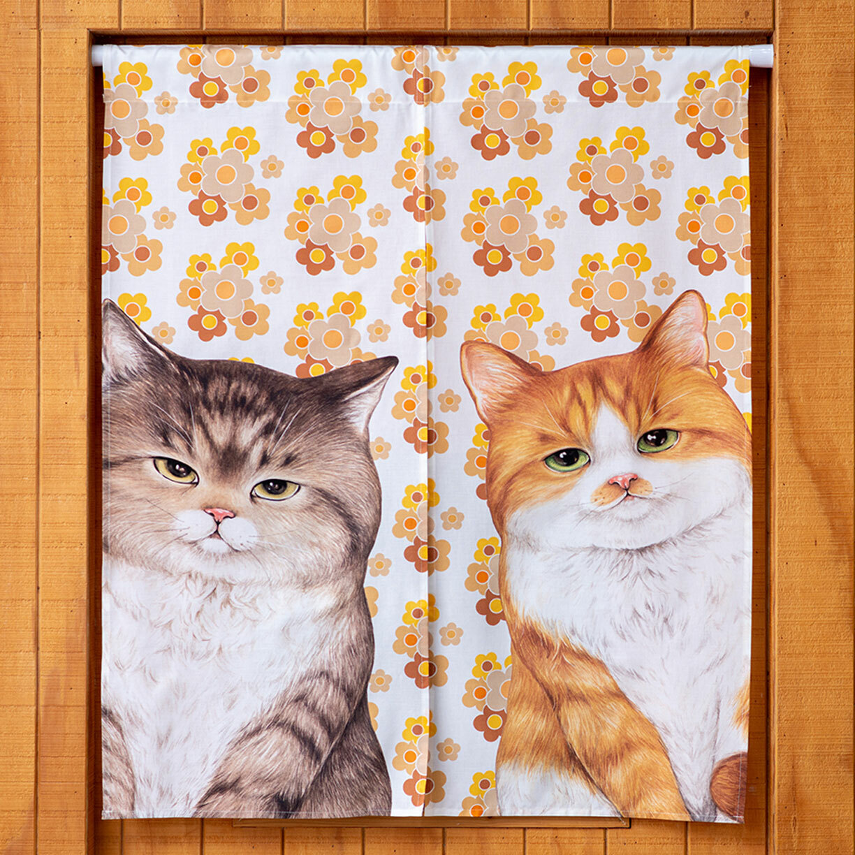 好朋友門簾布(一幅)【版權布】5號