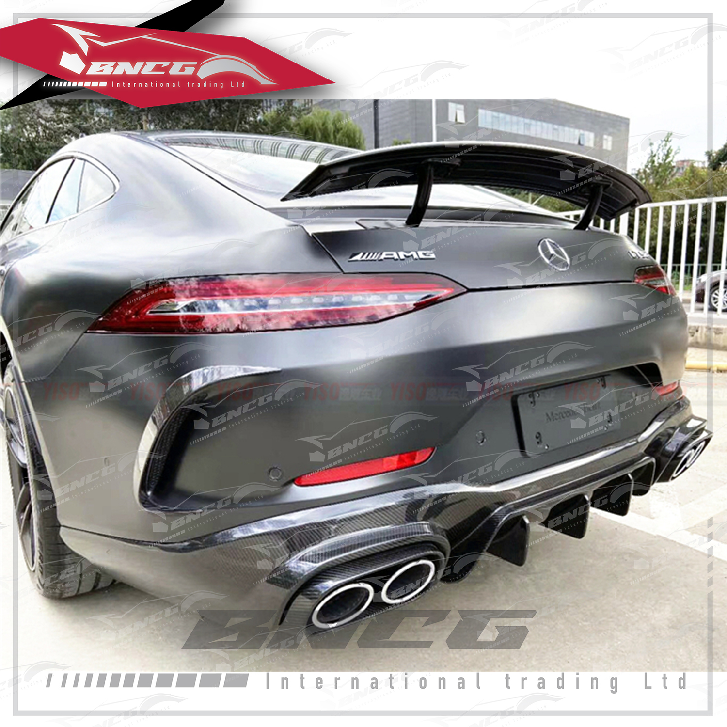 AMG GT50 GT53 GT63 カーボンフォグランプフレーム